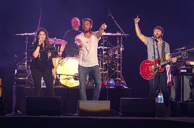lady antebellum, band, country music, summer tour
