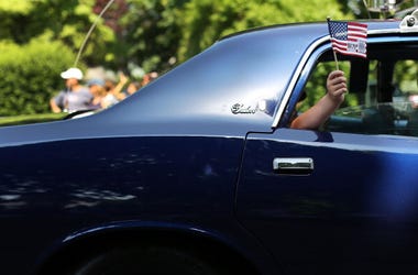 Memorial Day, Parade, Car, Veteran, Western Springs