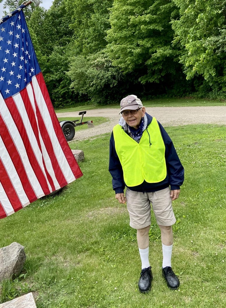 Good Vibes, Mickey Nelson, World War II Veteran