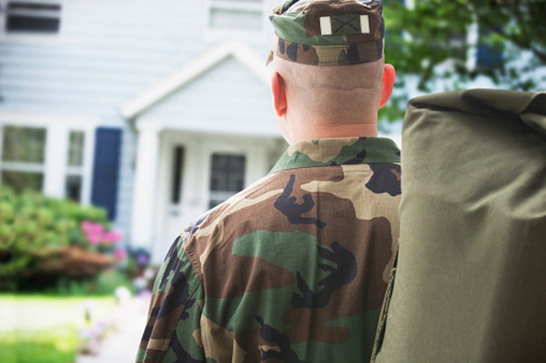 Military Son, Surprise, Mother, Police Officer, Ceremony