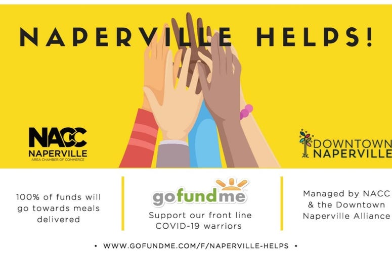 Naperville, Chamber of Commerce, First Responders, COVID-19, Healthcare Workers