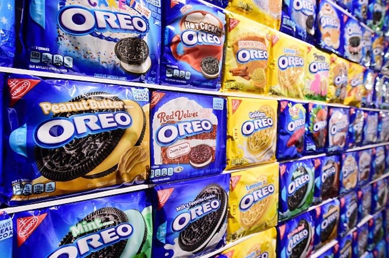Oreos, Seasonal, Fall, Maple Cream, Golden Wafers, Grocery Store, Shelves