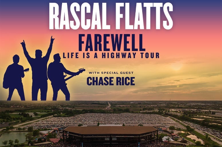 Rascal Flatts, Farewell Tour, Chase Rice, Tinley Park