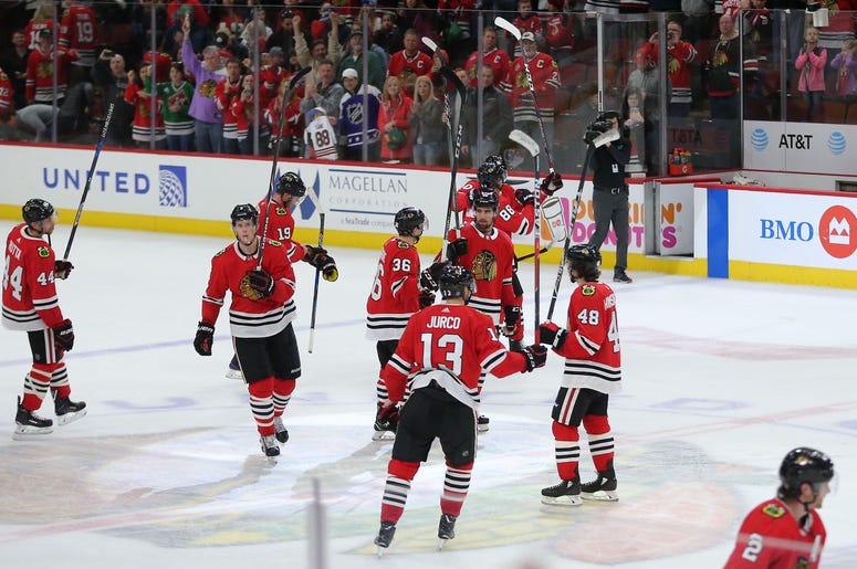 Chicago Blackhawks at United Center, March 2018 Chicago Blackhawks at United Center, March 2018