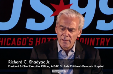St. Jude, CEO, Rick Shadyac, Hospital