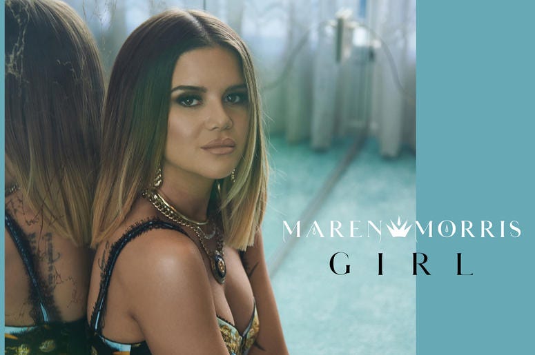 Maren Morris "Girl" Cover Art Maren Morris "Girl" Cover Art
