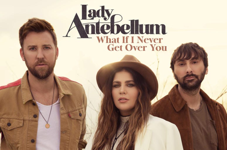 Lady Antebellum artwork for "What If I Never Get Over You" Lady Antebellum artwork for "What If I Never Get Over You"