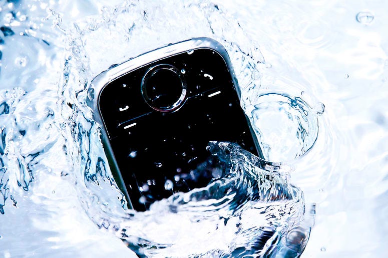 Phone In Water Phone In Water