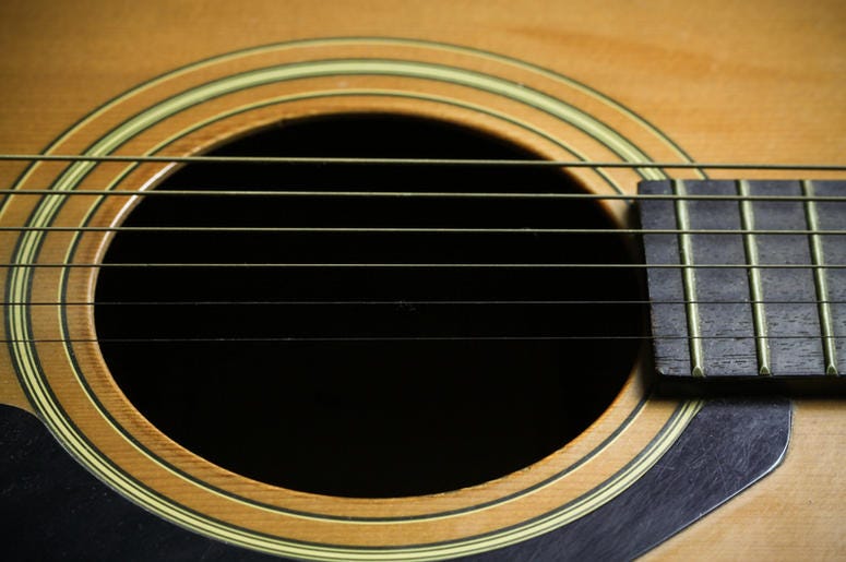 Guitar Close Up Guitar Close Up