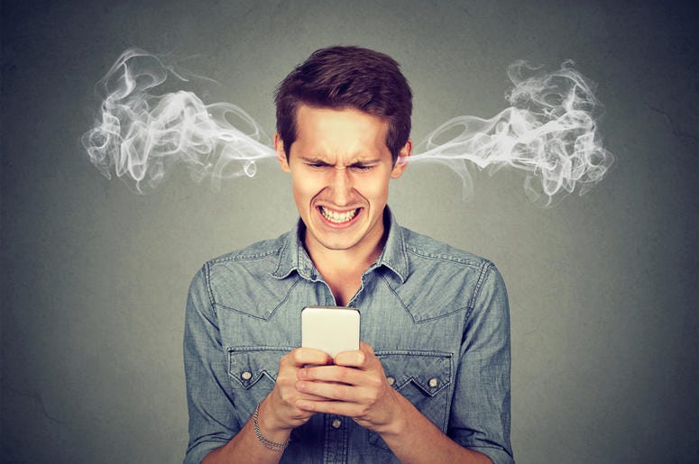 Angry Smartphone Angry Smartphone