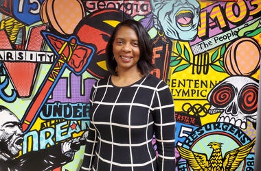 Joyette Holmes is the first black and female to serve as District Attorney in Cobb County, Georgia Joyette Holmes is the first black and female to serve as District Attorney in Cobb County, Georgia