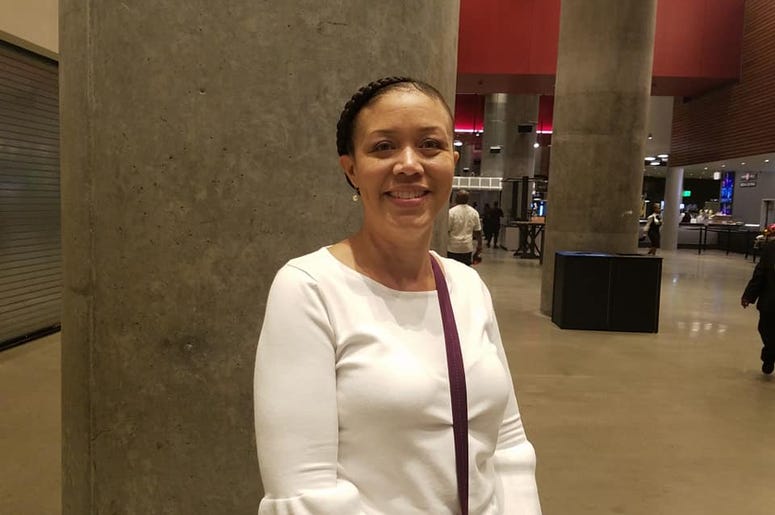 Tanya Farr traveled four-and-a-half hours to Atlanta to bring her mom to see Michelle Obama for Mother's Day. Tanya Farr traveled four-and-a-half hours to Atlanta to bring her mom to see Michelle Obama for Mother's Day.