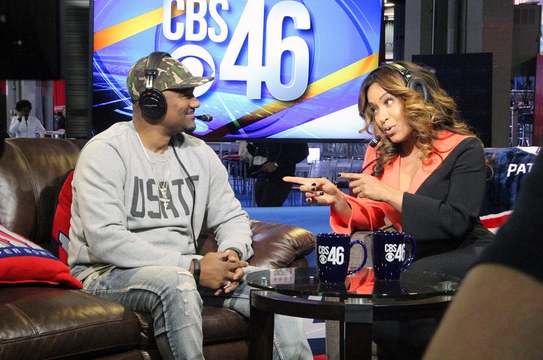 Sharon Reed of CBS46 Interviews Big Tigger Live Sharon Reed of CBS46 Interviews Big Tigger Live