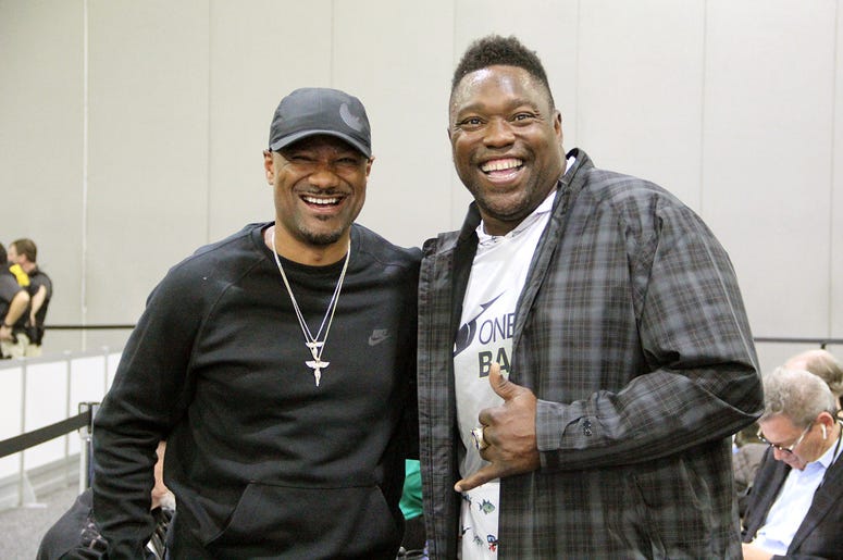 Big Tigger with Warren Sapp Big Tigger with Warren Sapp