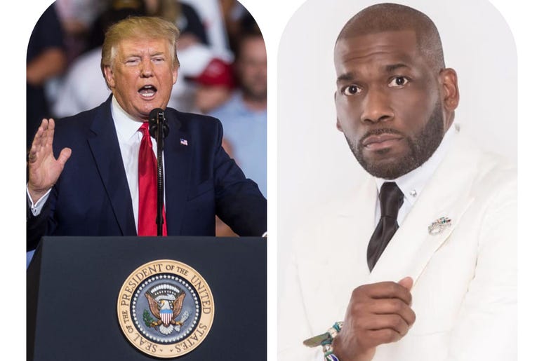 Pastor Jamal Bryant calls President Trump an "embarrassment" after attacks on Baltimore, MD Pastor Jamal Bryant calls President Trump an "embarrassment" after attacks on Baltimore, MD