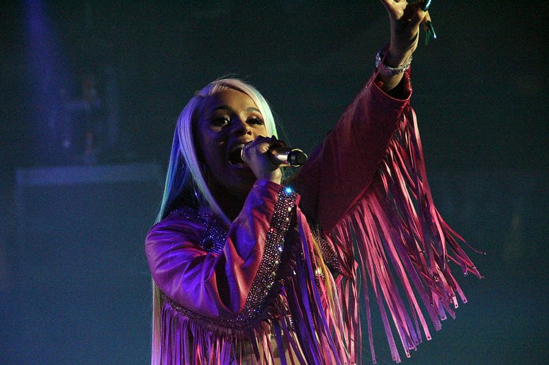 Cardi B performs at the Bud Light Super Bowl Music Fest in Atlanta on Saturday, February 2, 2019 Cardi B performs at the Bud Light Super Bowl Music Fest in Atlanta on Saturday, February 2, 2019