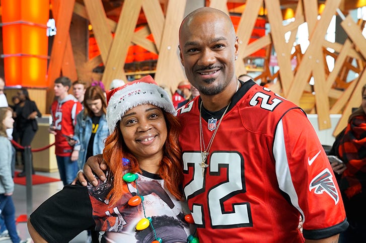 Big Tigger At The Falcons VS Cardinals Game December 16th 2018 Big Tigger At The Falcons VS Cardinals Game December 16th 2018