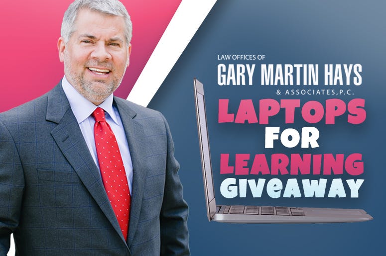 Gary Martin Hayes Laptop Giveaway