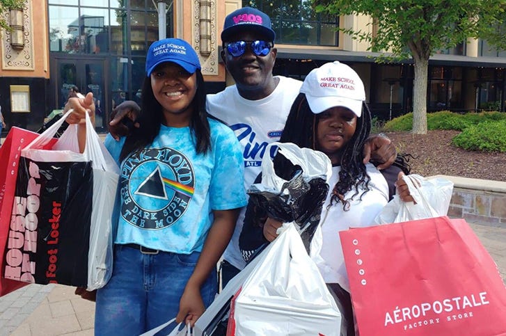 Greg Street Back To School Shopping Spree Greg Street Back To School Shopping Spree