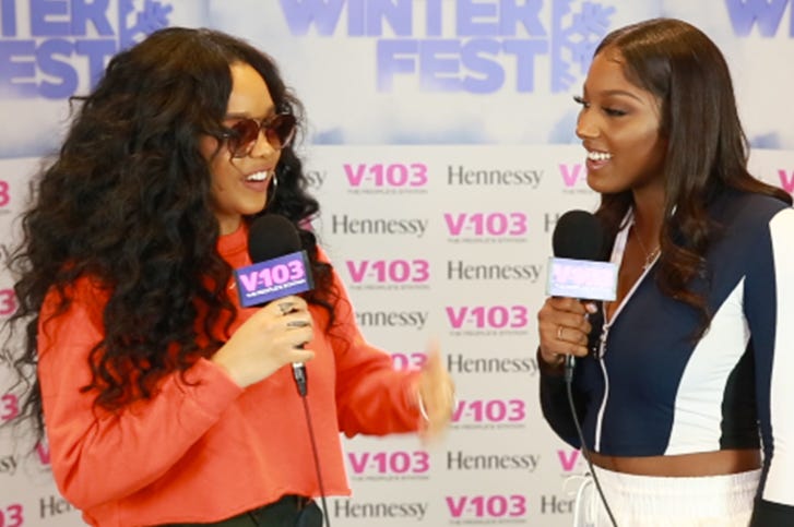 HER Backstage at Winterfest 2018 HER Backstage at Winterfest 2018