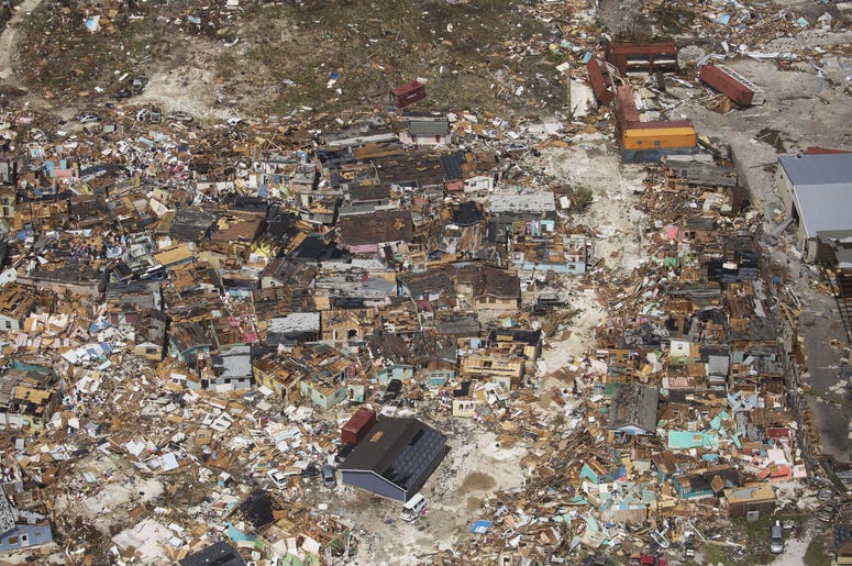Hurricane Dorian devastated the Bahamas Hurricane Dorian devastated the Bahamas