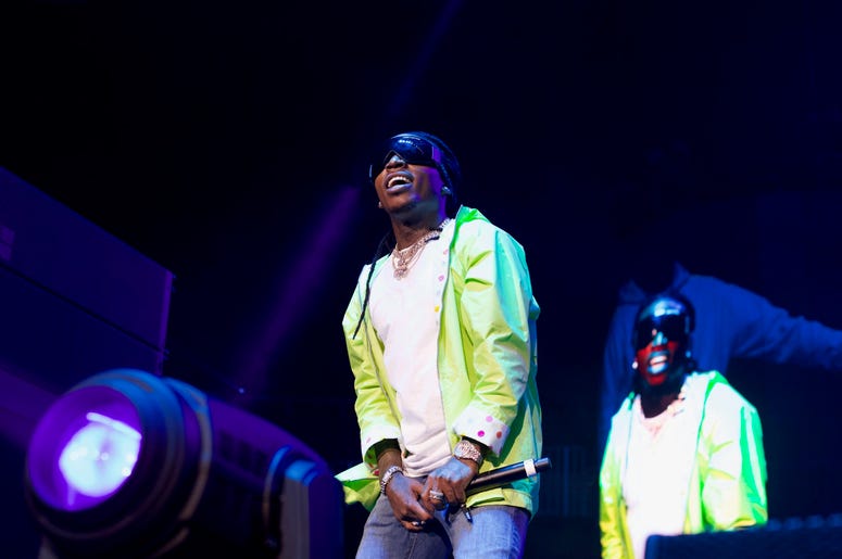 Jacquees performing at V-103 Winterfest 2018 Jacquees performing at V-103 Winterfest 2018