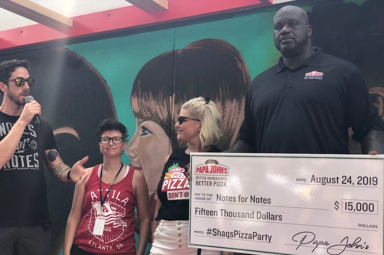 Shaq Pizza Party Shaq Pizza Party