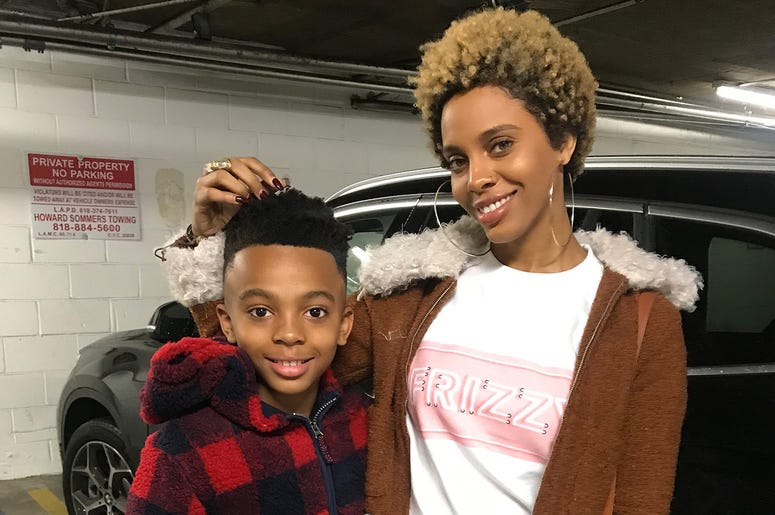 Jade Novah and her son Marsean Jade Novah and her son Marsean