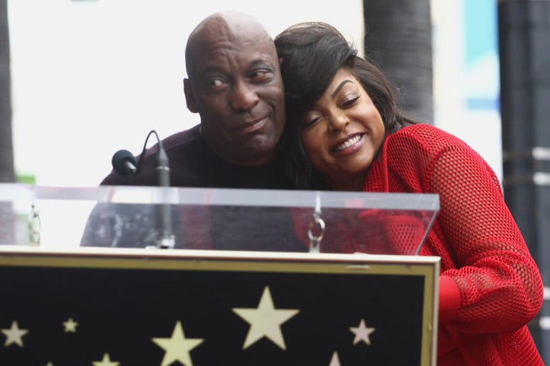 John Singleton and Taraji P. Henson attend a ceremony honoring Taraji P. Henson with a star on The Hollywood Walk of Fame on January 28, 2019 in Hollywood, California. John Singleton and Taraji P. Henson attend a ceremony honoring Taraji P. Henson with a star on The Hollywood Walk of Fame on January 28, 2019 in Hollywood, California.