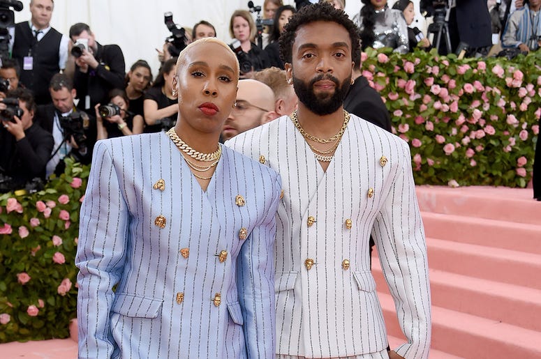 Lena Waithe and Kerby Jean-Raymond attend the 2019 Met Gala. Lena Waithe and Kerby Jean-Raymond attend the 2019 Met Gala.