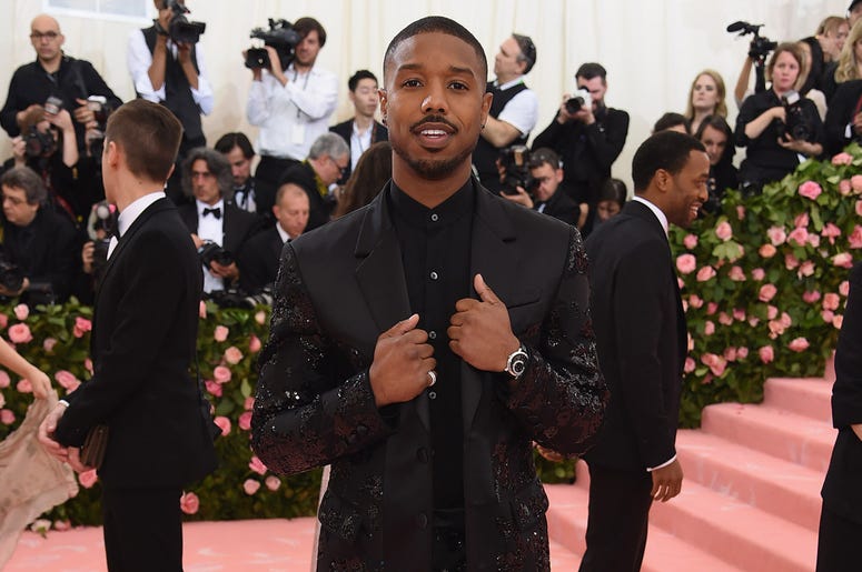 Michael B. Jordan attends the 2019 Met Gala Michael B. Jordan attends the 2019 Met Gala