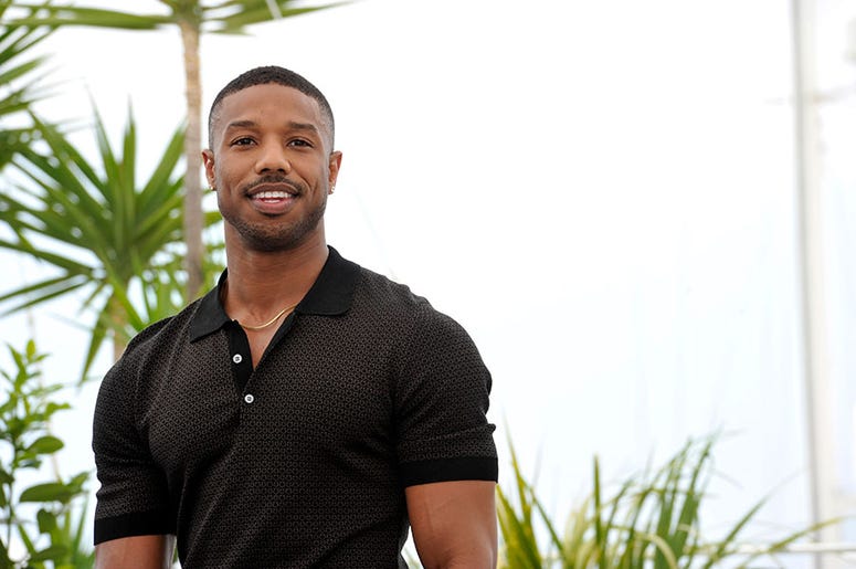 Michael B. Jordan at the 71st Cannes Film Festival in May 2018 Michael B. Jordan at the 71st Cannes Film Festival in May 2018