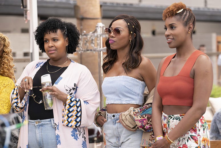 Insecure stars Natasha Rothwell, Yvonne Orji and Issa Rae Insecure stars Natasha Rothwell, Yvonne Orji and Issa Rae