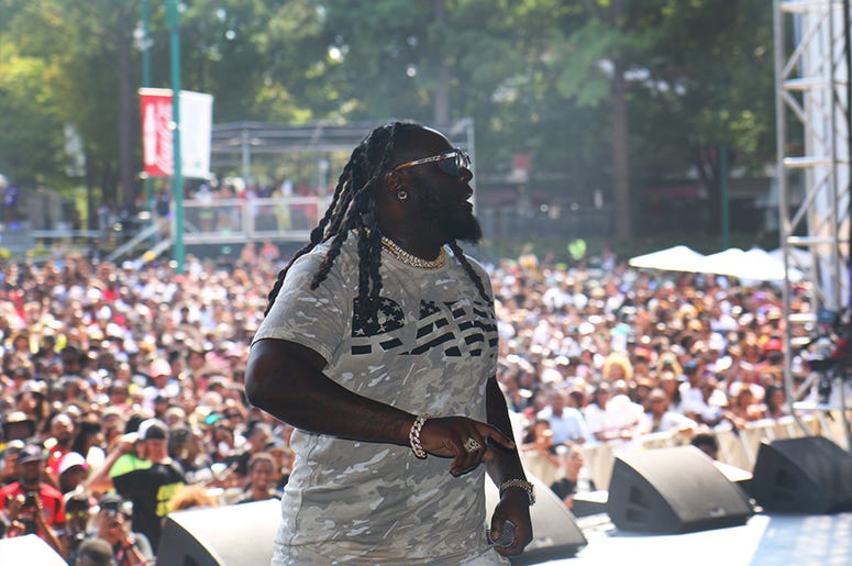 T Pain on Stage At One Music Fest 2019 T Pain on Stage At One Music Fest 2019