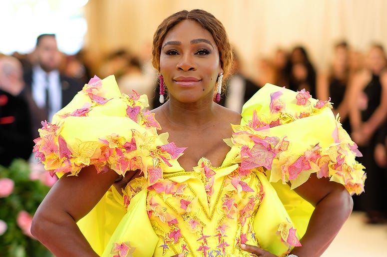 Serena Williams attends the 2019 Met Gala. Serena Williams attends the 2019 Met Gala.