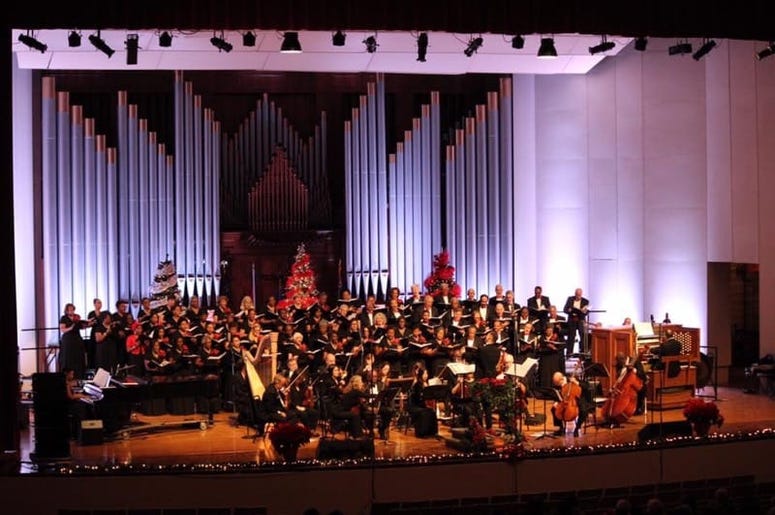 The Trey Clegg Singers and members of the Atlanta Symphony Orchestra will perform Saturday, Dec 14 at Ebenezer Baptist Church in Atlanta The Trey Clegg Singers and members of the Atlanta Symphony Orchestra will perform Saturday, Dec 14 at Ebenezer Baptist Church in Atlanta