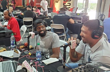 Winky Wright with JR Winky Wright with JR