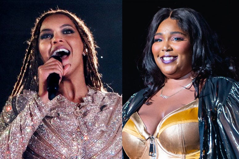 Beyonce and Lizzo
