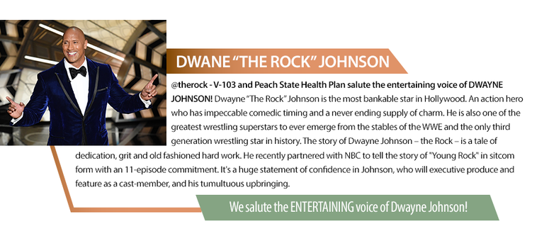 DWAYNE THE ROCK JOHNSON