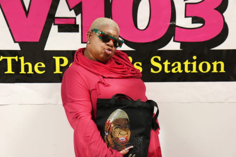 Luenell In the V103 Studio's Luenell In the V103 Studio's