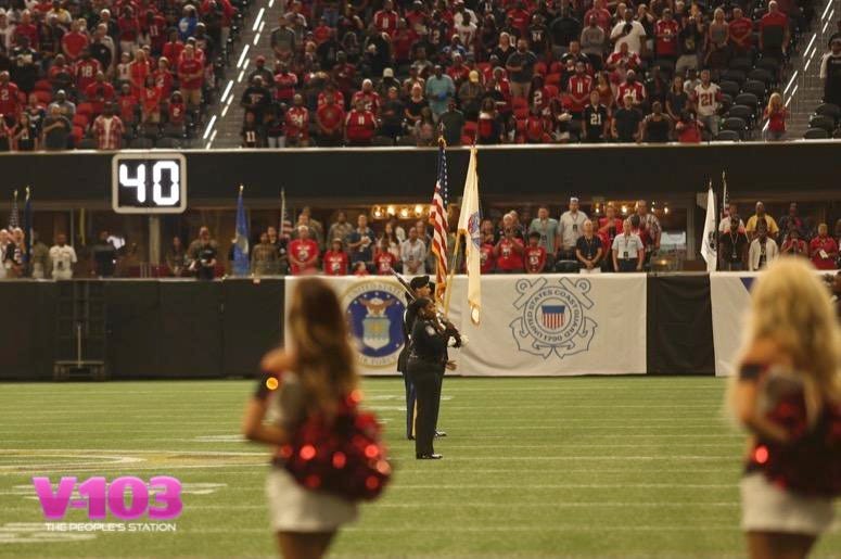 Atlanta Falcons Military Appreciation Day Atlanta Falcons Military Appreciation Day