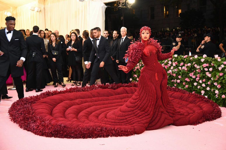 Cardi B attends the 2019 Met Gala Cardi B attends the 2019 Met Gala