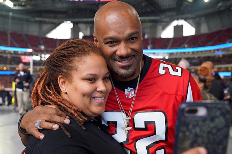 Big Tigger At The Falcons VS Cardinals Game December 16th 2018 Big Tigger At The Falcons VS Cardinals Game December 16th 2018