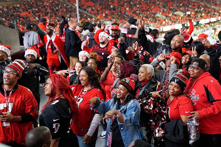 Big Tigger At The Falcons VS Cardinals Game December 16th 2018 Big Tigger At The Falcons VS Cardinals Game December 16th 2018