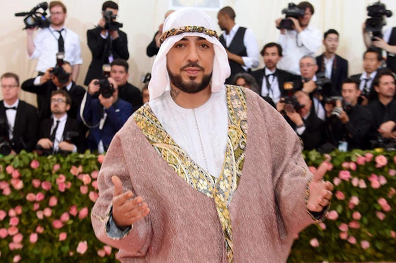 French Montana attends the 2019 Met Gala. French Montana attends the 2019 Met Gala.