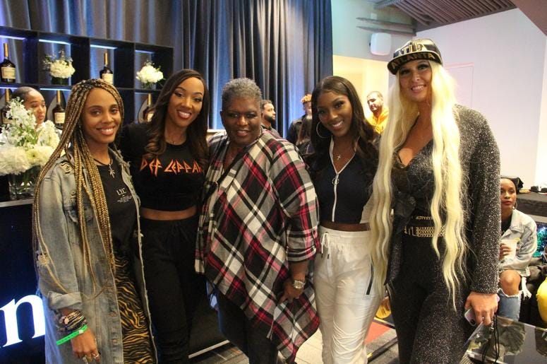 Backstage at V-103 Winterfest 2018 Backstage at V-103 Winterfest 2018