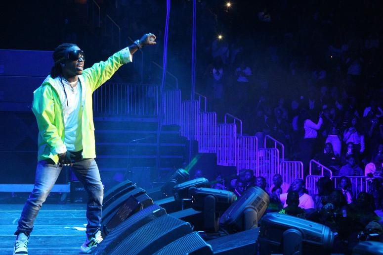 Jacquees performing at V-103 Winterfest 2018 Jacquees performing at V-103 Winterfest 2018