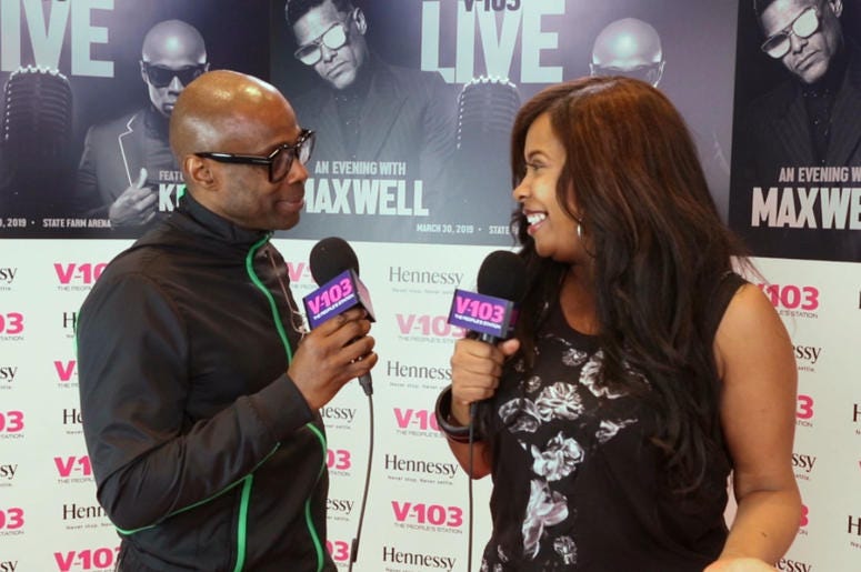 KEM and Ramona DeBreaux at V103 Live KEM and Ramona DeBreaux at V103 Live