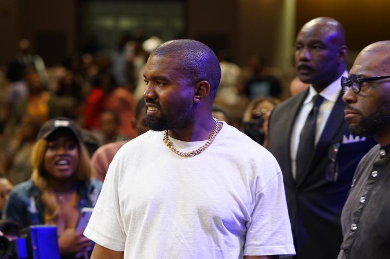 Rapper Kanye West (l) appears on stage with Dr. Jamal Bryant (r) Pastor of New Birth Missionary Baptist Church Rapper Kanye West (l) appears on stage with Dr. Jamal Bryant (r) Pastor of New Birth Missionary Baptist Church