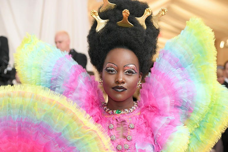Lupita Nyong'o attends the 2019 Met Gala Lupita Nyong'o attends the 2019 Met Gala